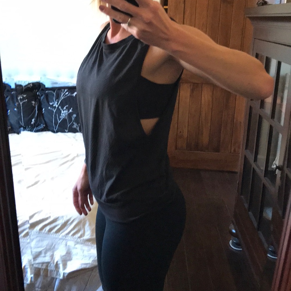 Black Lululemon Tank Top Size 6